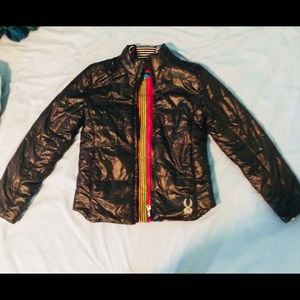 Girls reversible winter jacket